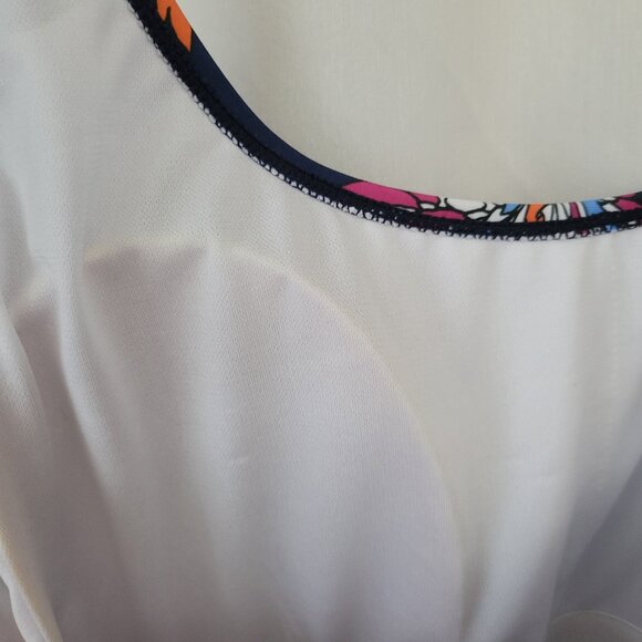 NWT Bathing Suit Beach Party Swimwear Size 22 Plus Floral One Piece adjustable - Picture 8 of 13